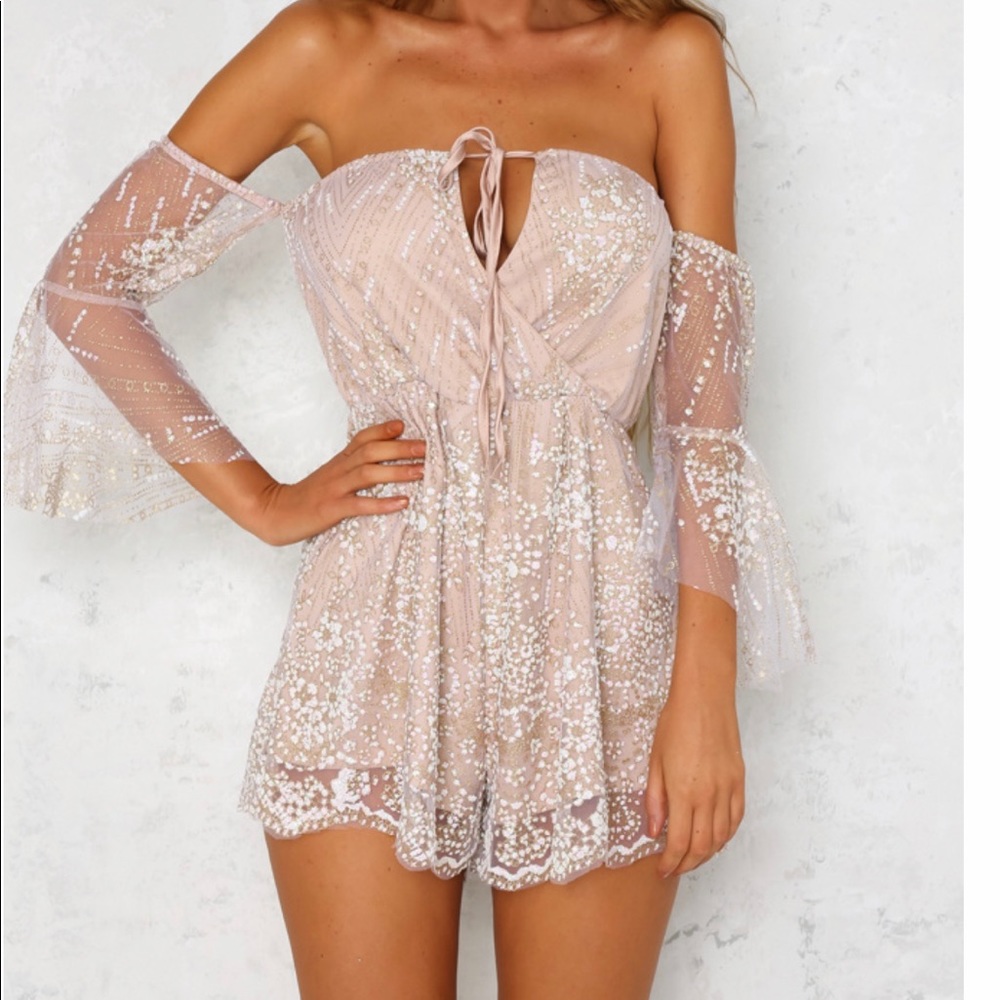 Shimmer Romper!